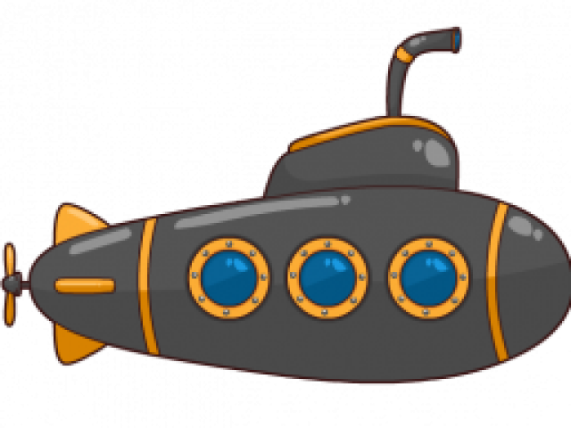 Door Clipart Submarine - Submarine Clipart (640x480), Png Download