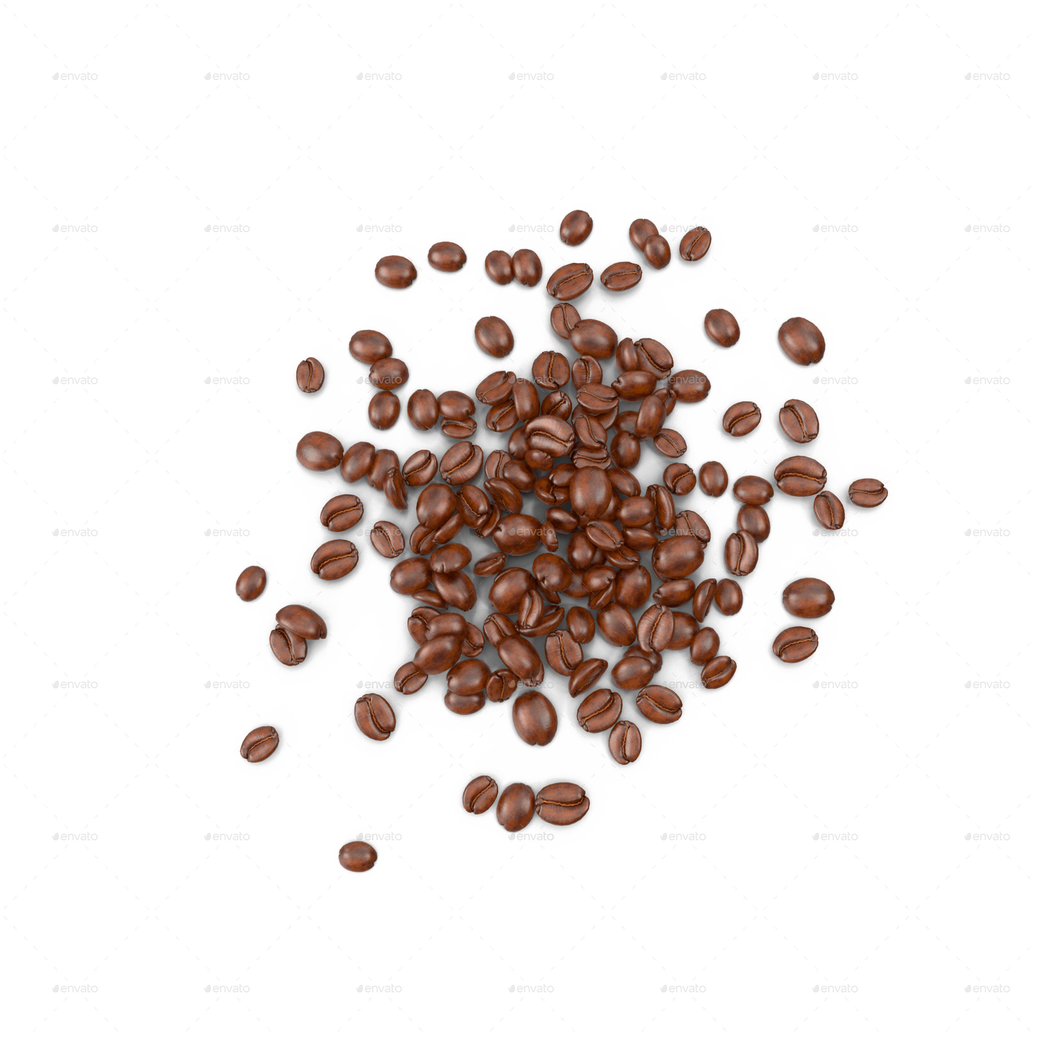Coffee Beans Transparent - Chocolate-covered Raisin (2048x2048), Png Download