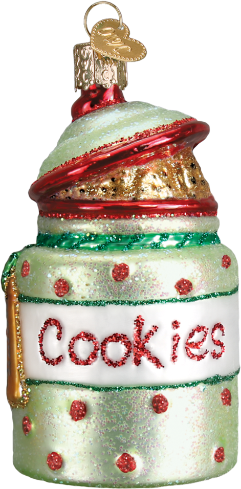 Cookie Jar Ornament Cookie Jar Ornament - Christmas Ornament (1024x1024), Png Download