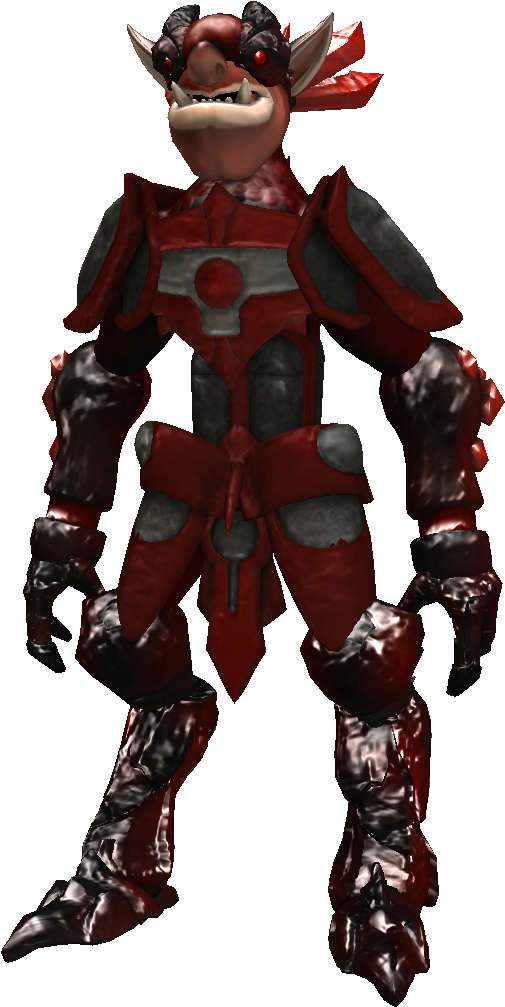 Creature - Vulcanus Orc - Cuirass (530x1029), Png Download