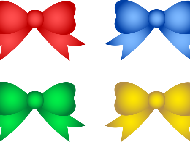 Bow Tie Clipart Holiday - Christmas Tree Decorations Clipart (640x480), Png Download