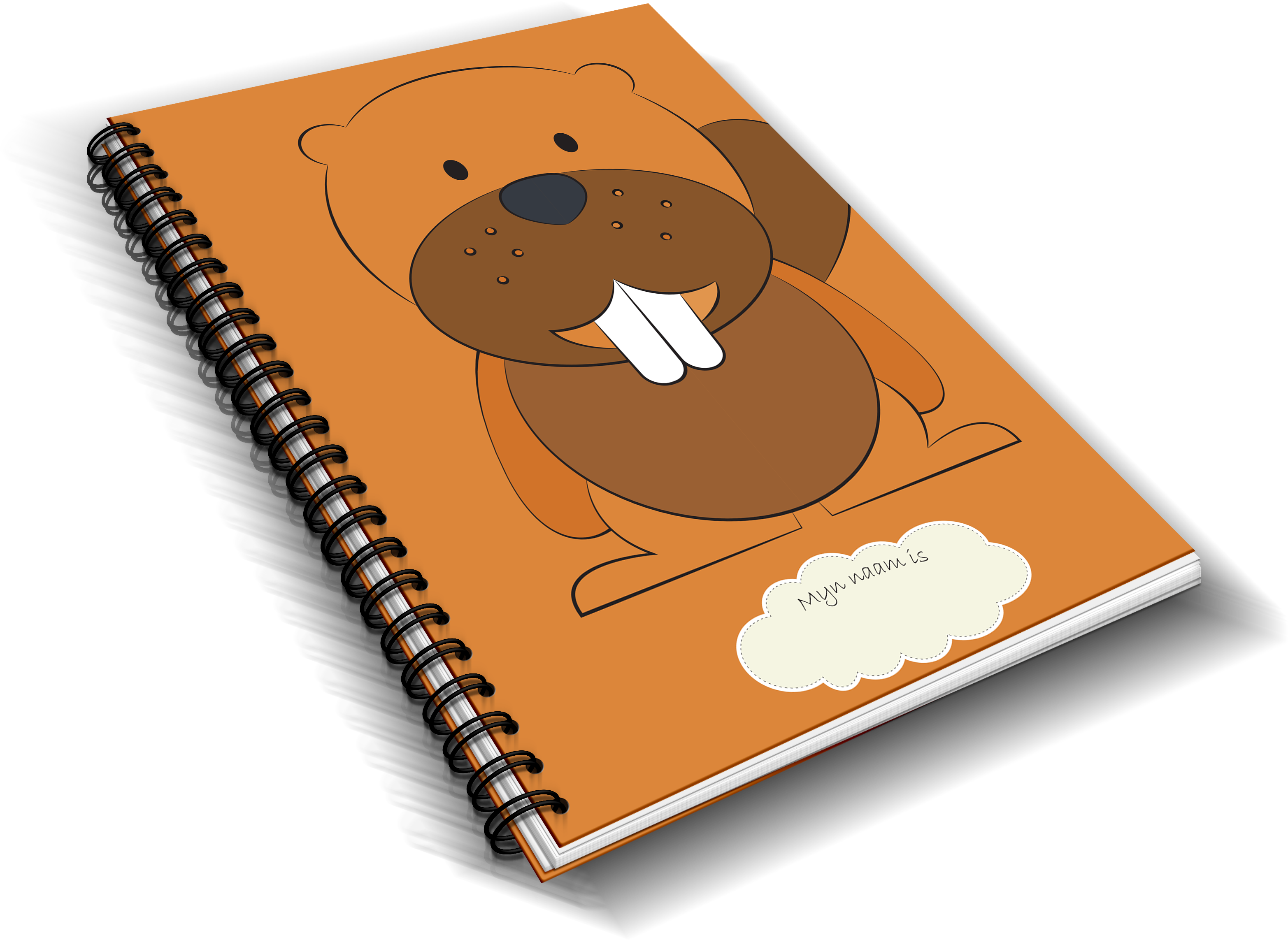 4000 X 2862 Ollieandtigger - Notebook (4000x2862), Png Download