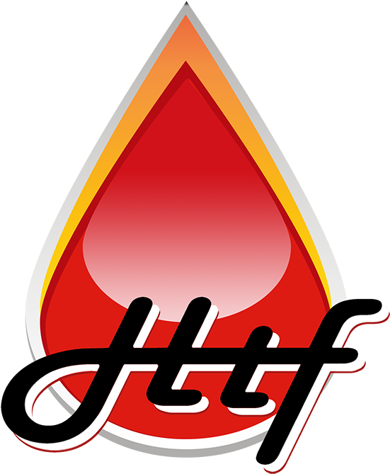Htf Oil Drop Vertica 2l Small - Sign (591x711), Png Download