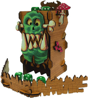 Orc Totem Dice Tower - Dice Tower Orc Totem (709x709), Png Download