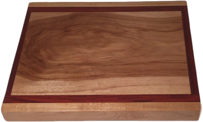 Hickory W/bloodwood Board - Plywood (750x453), Png Download