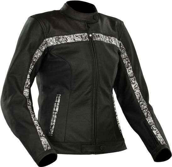 Asklepia 221301091 Pd - Leather Jacket (560x580), Png Download