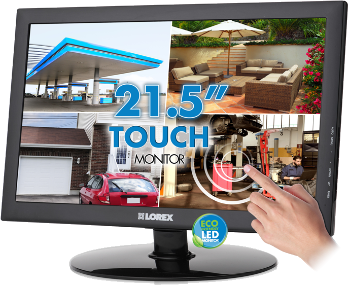 Touch Screen Camera Monitor (900x600), Png Download