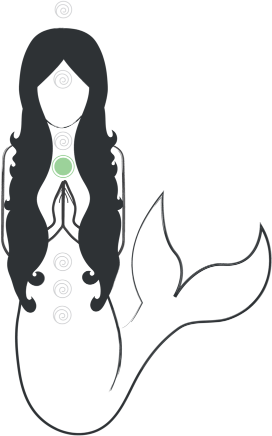 7csalts Mermaids Print Merma - Illustration (1000x1294), Png Download