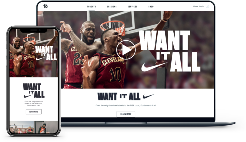 Nikexnba Want It All - Slam Dunk (1000x590), Png Download