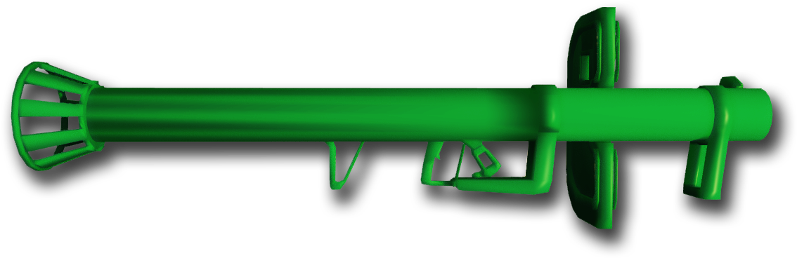 Panzerschrek Rocket Launcher (1337x577), Png Download