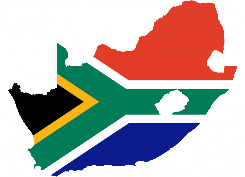 Iec- Voters Abroad Were Informed Of Voting Processes - South Africa Flag Country (967x700), Png Download