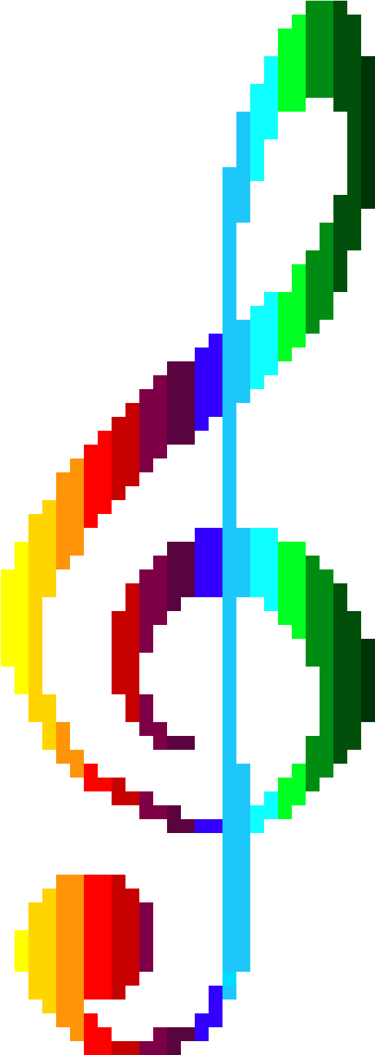 Music - Music Pixel Art Png (1080x1700), Png Download