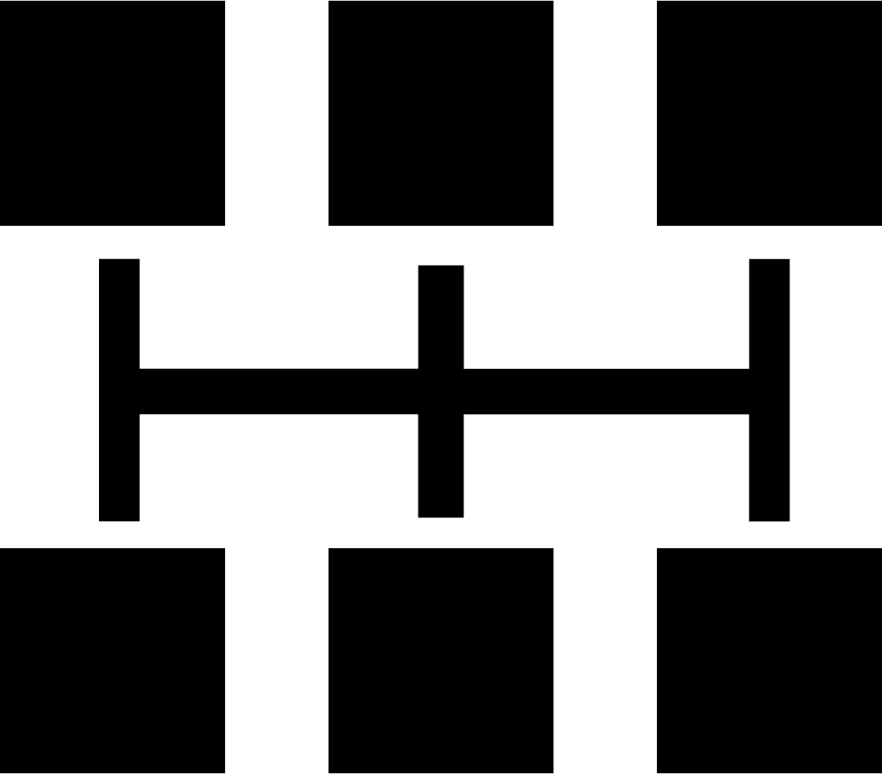 Пиктограмма 6 квадратиков. Блок иконка. Логотип телевидения с черными квадратами. Название пиктограмм в черных квадратах.