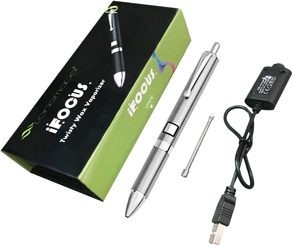 Usa Hot Selling Starter Kit Ifocus Wax Vape Pen For - Vaporizer (1000x1000), Png Download