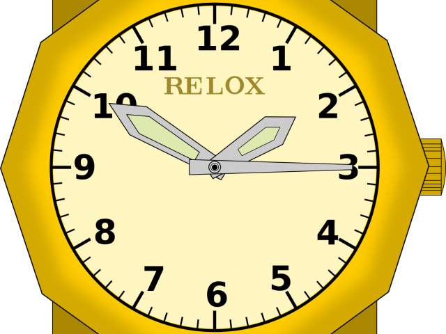 Watch Clipart Reloj - Watch Clipart (640x480), Png Download