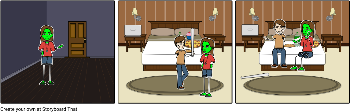 Mi Amgo Es Un Zombie - Speckled Band Julia's Room (1164x385), Png Download