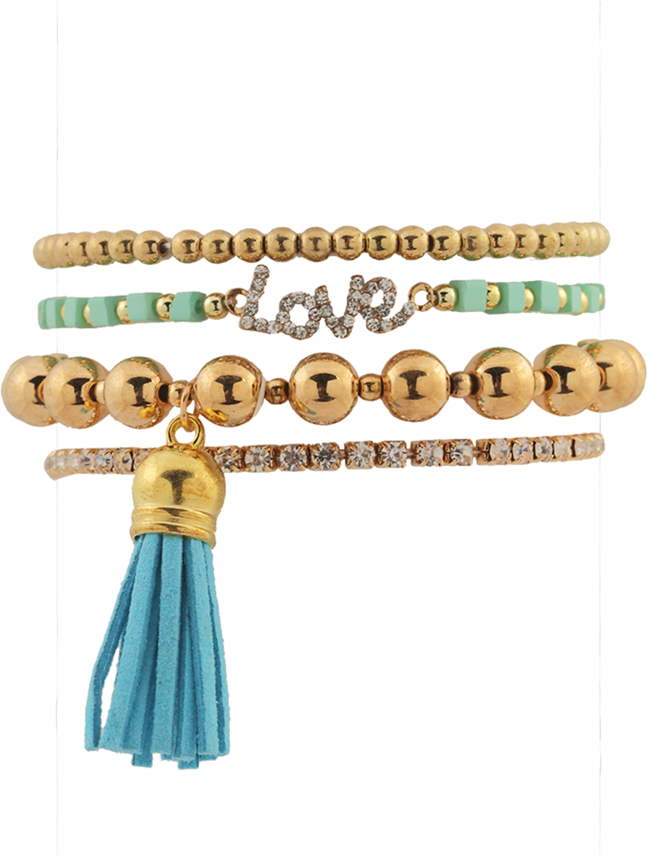 Cool Cat Bracelet - Blond (1200x1200), Png Download