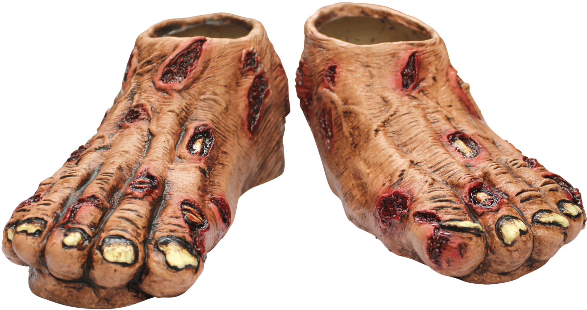 Zombie Feet (2000x1058), Png Download