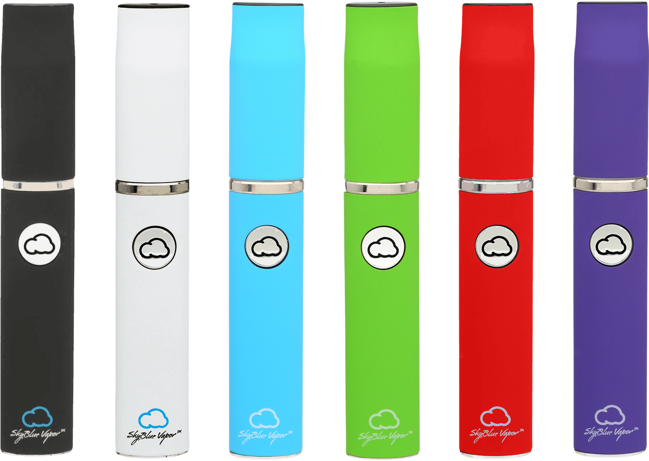 Download Sky Blue Vape Pen PNG Image with No Background