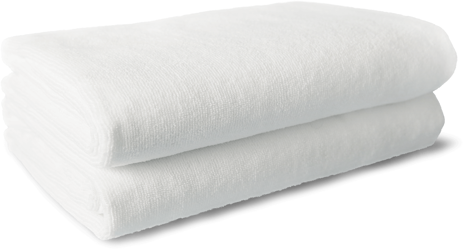 White Towel Transparent Png (1581x805), Png Download