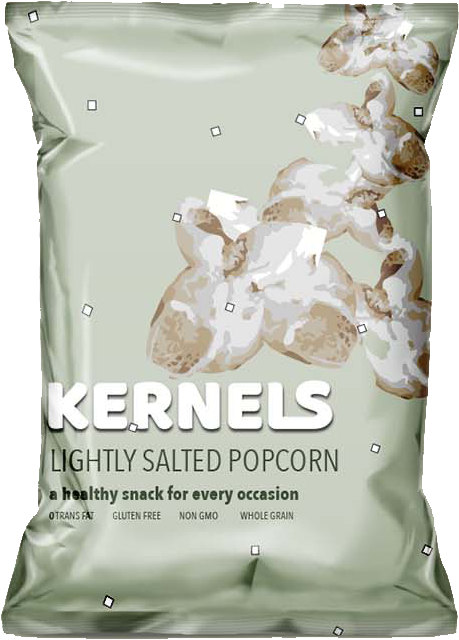 Kernels Popcorn Packaging & Advertisement - Kitten (1920x1080), Png Download