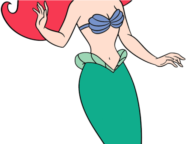 Mermaid Clipart Family - Ariel Disneybound (640x480), Png Download
