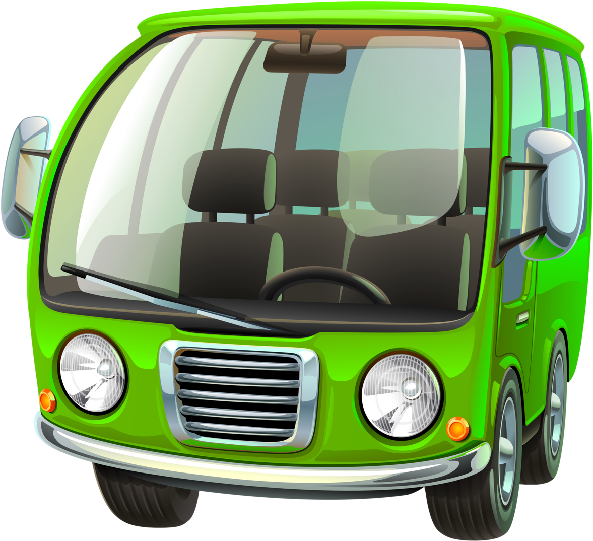 Download 1 - Tour Bus Cartoon PNG Image with No Background 