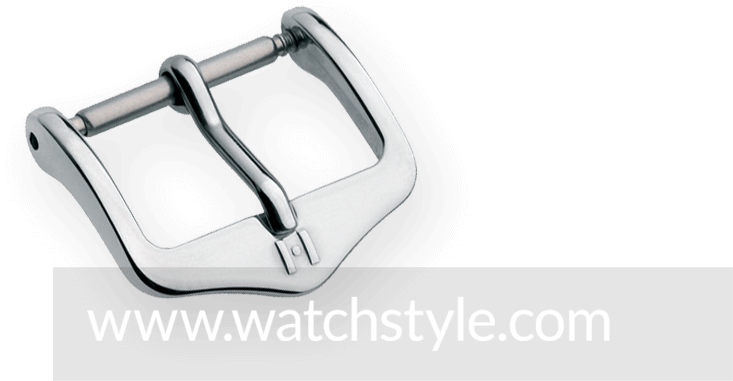 Hirsch Classic Buckle Steel Shiny - Platinum (1020x1020), Png Download