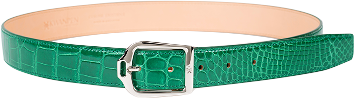 Farrier Buckle With 32mm Crocodile Belt - Belt Buckle (700x700), Png Download