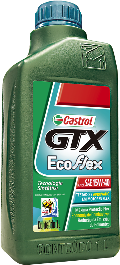 Chegou O Lubrificante Para Carros Flex - Castrol Gtx (728x1092), Png Download