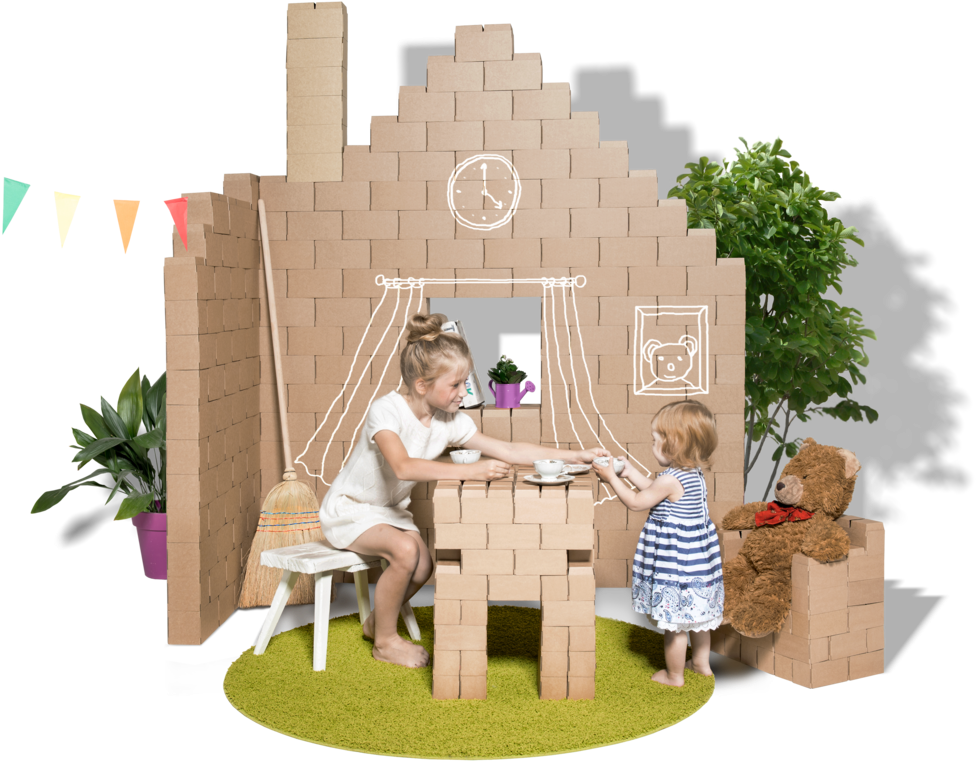 Your Own Space With 100 Building Blocks - Gigiblocks (1024x1024), Png Download