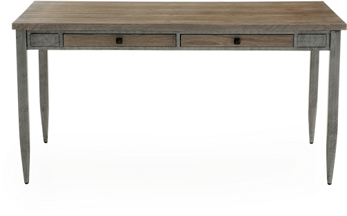 Image For Grey Metal And Wood Table From Brault & Martineau - Table (519x804), Png Download