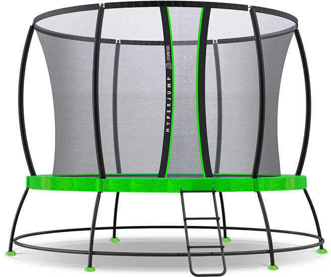 Trampoline Smart Zip - Lifespan Kids Hyperjump 2 (655x579), Png Download
