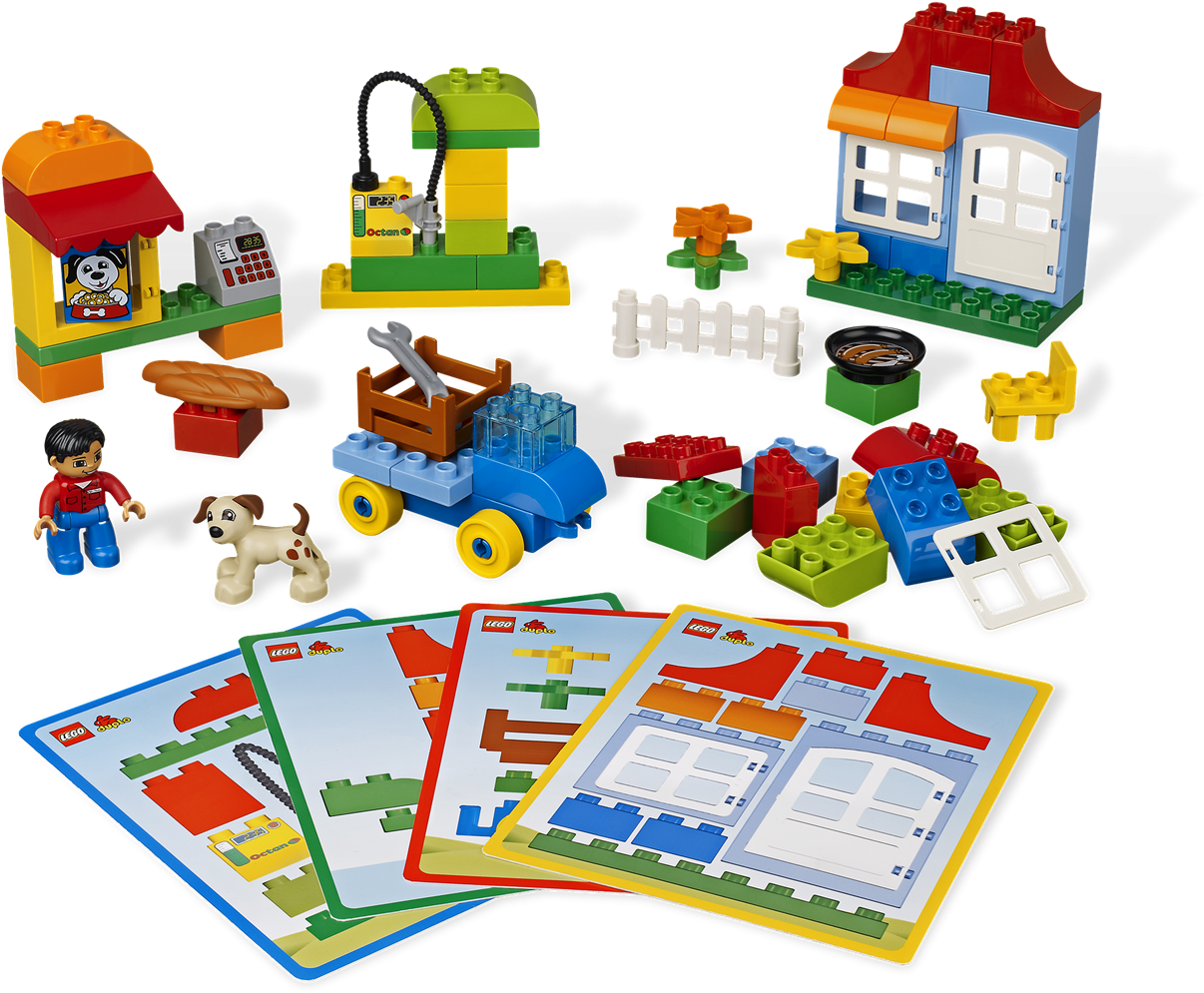 4631 My First Build - Lego Duplo 4631 (1609x1206), Png Download