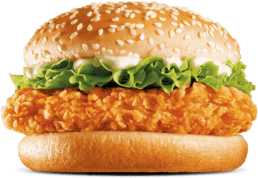 Chicken Breast Burger - Big Mac (600x1200), Png Download