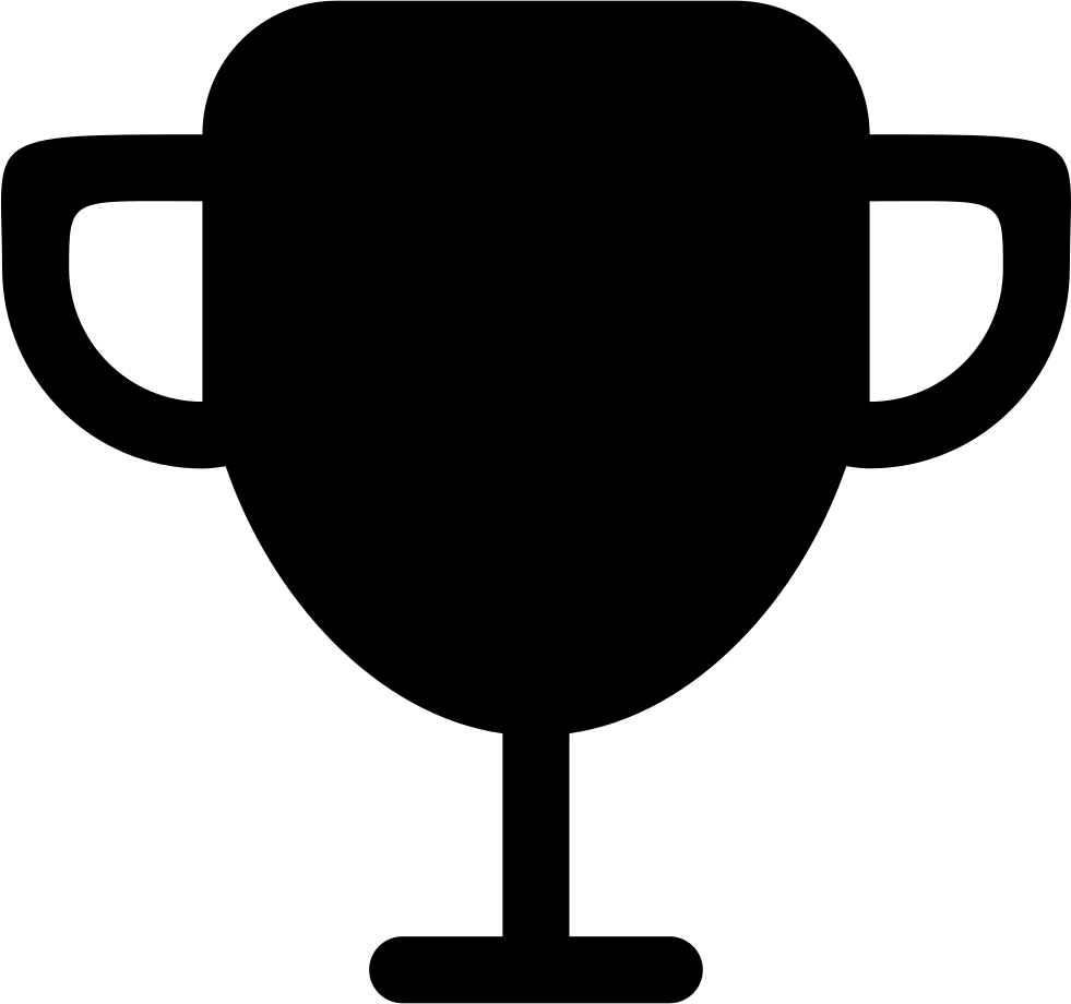 Cup Trophy Silhouette Comments - Trophy (981x920), Png Download