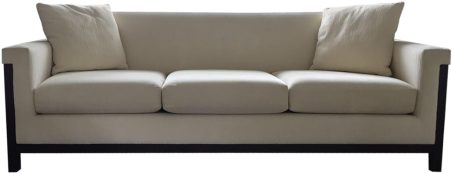 Viyet Designer Furniture Seating Maurice Villency Wood - Studio Couch (736x460), Png Download