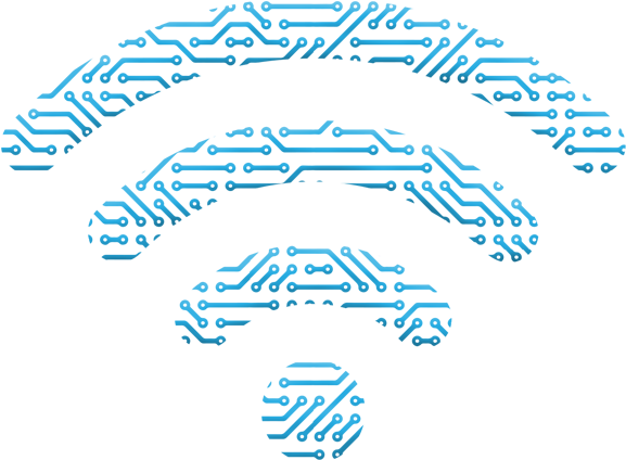 Wifi Dongle And Thumb Drive - Electric Blue (600x600), Png Download