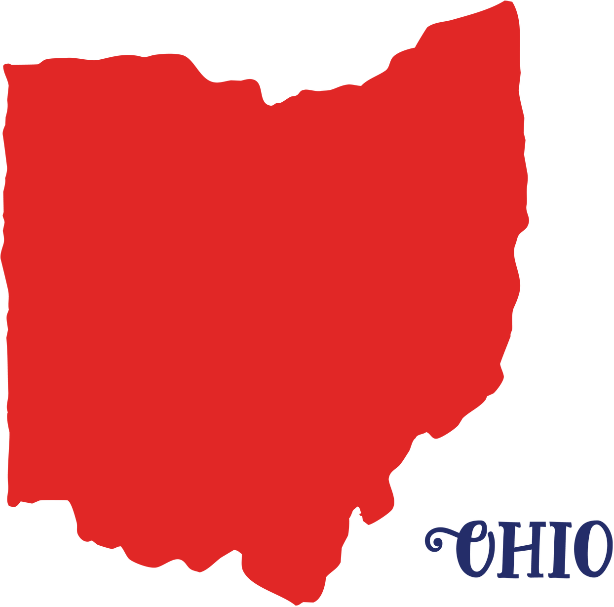 Cut File Snap Click Supply Co Image - Ohio (1243x1280), Png Download