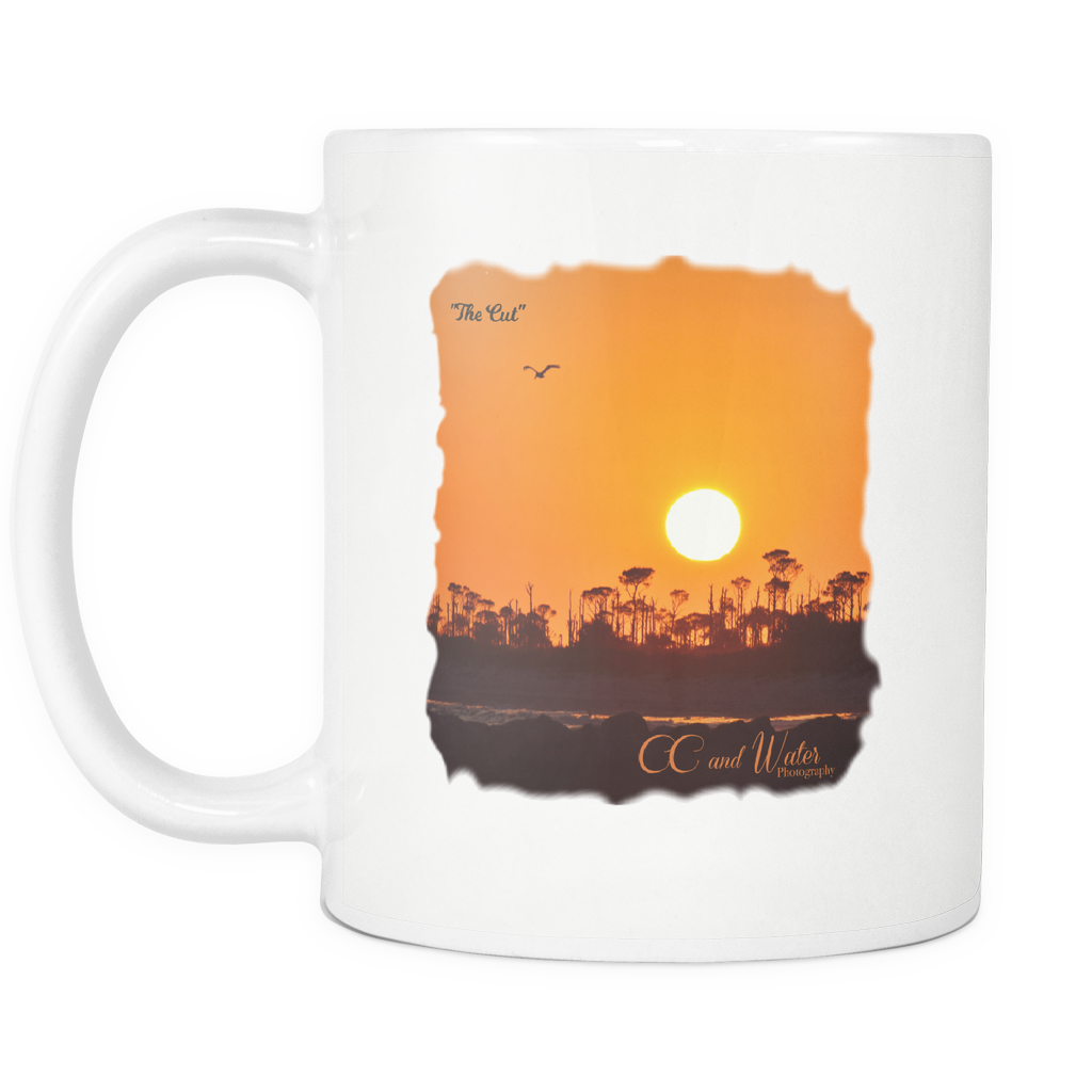 George Island "the Cut" Sunset Coffee - Beer Stein (1024x1024), Png Download