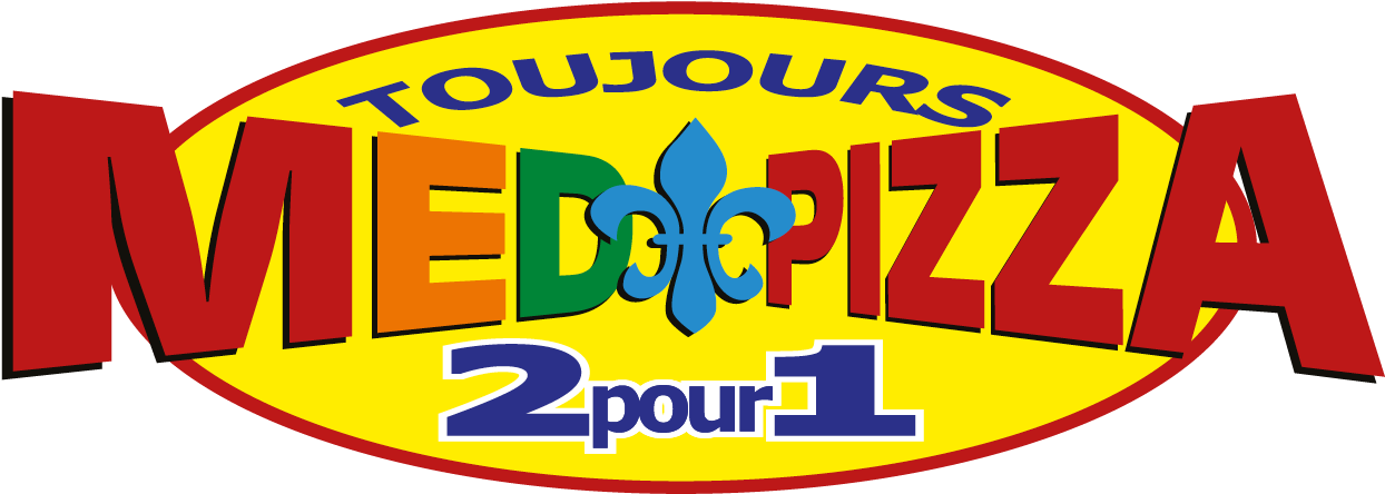 Med Pizza (1275x480), Png Download