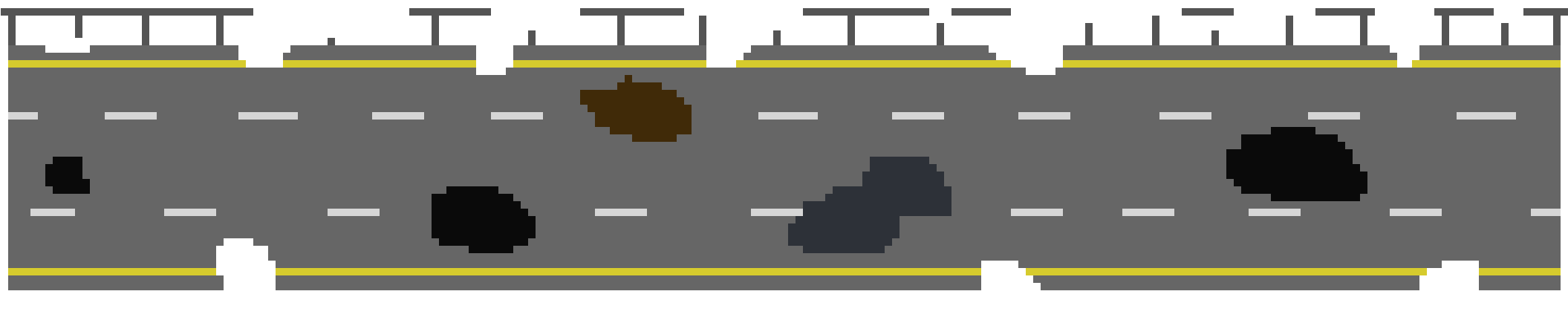 Broken Highway - Diagram (2200x510), Png Download
