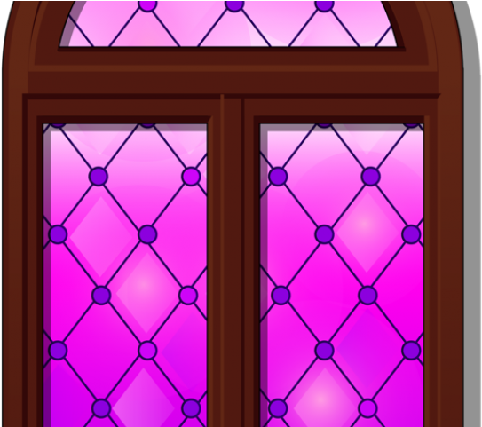 Balcony Clipart Fancy Window - Dollhouse Printable Windows (640x480), Png Download