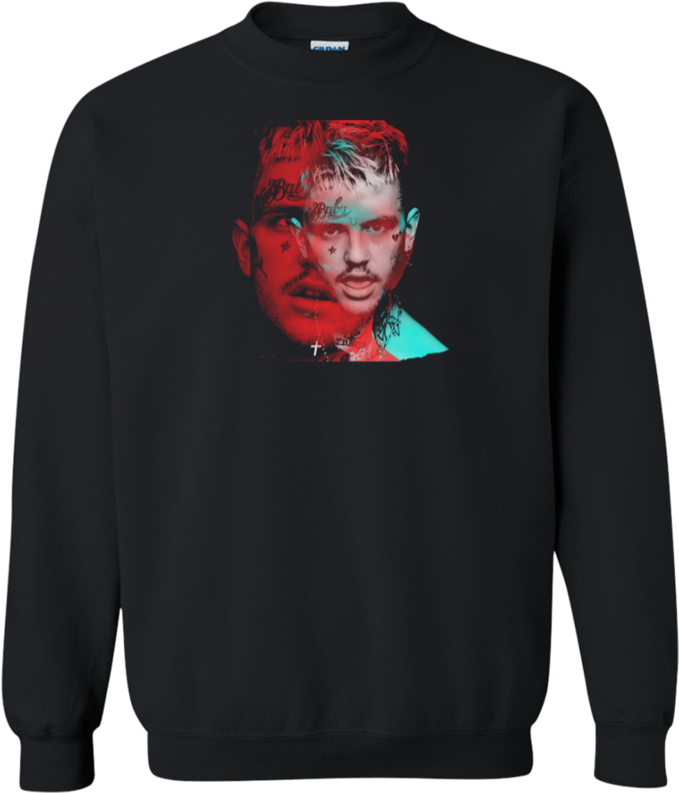 Lil Peep Rapper Fans Shirt Sweatshirt - Ugly Christmas Sweater Friends (1155x1155), Png Download