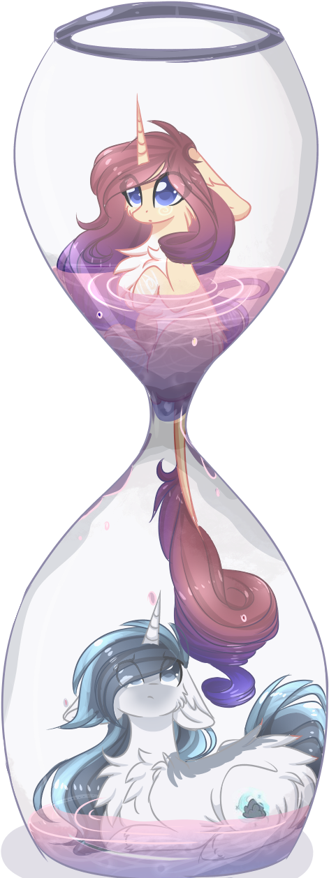 Png Transparent Download Artist Yerachan Duo Oc Only - Hourglass Oc (569x1284), Png Download