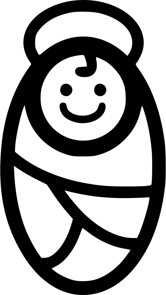 Baby Jesus Christ Icon Free Download Png Baby Jesus - Baby Jesus Svg (552x980), Png Download