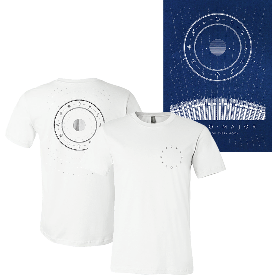 Orbit Tee Poster - Active Shirt (1000x1000), Png Download