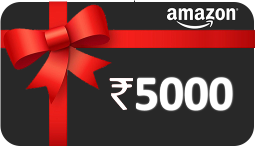 Download In Email 5000 Rs Gift Card Amazon Kindle PNG