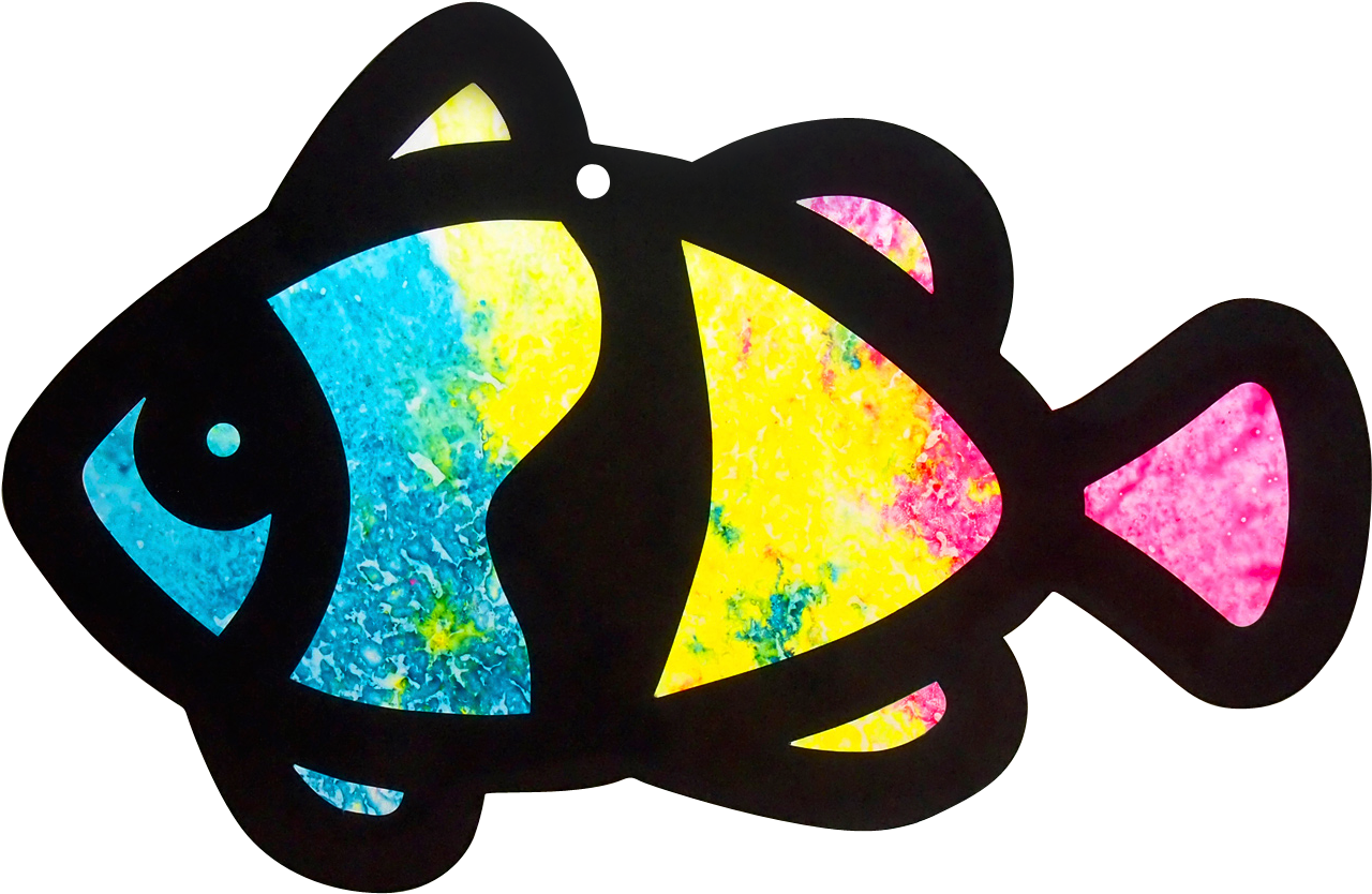 52087 Tropical Fish - Cartoon (1280x834), Png Download