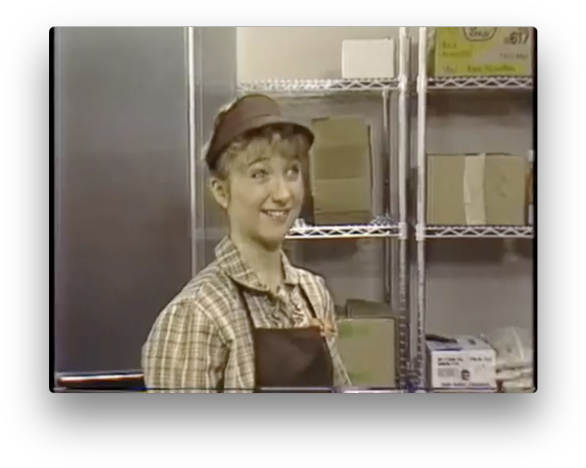 Making It Great Pizza Hut Training Video - Pizza Hut Uniform 1980s (1184x944), Png Download